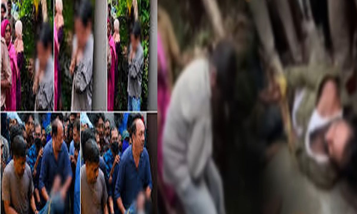 കോഴിക്കോട് കുറ്റ്യാടിയിൽ ആൾക്കൂട്ട വിചാരണ; പൊലീസിന് മുന്നിലിട്ട് യുവാവിനും യുവതിക്കും ക്രൂരമർദ്ദനം, ദൃശ്യങ്ങൾ പുറത്ത്