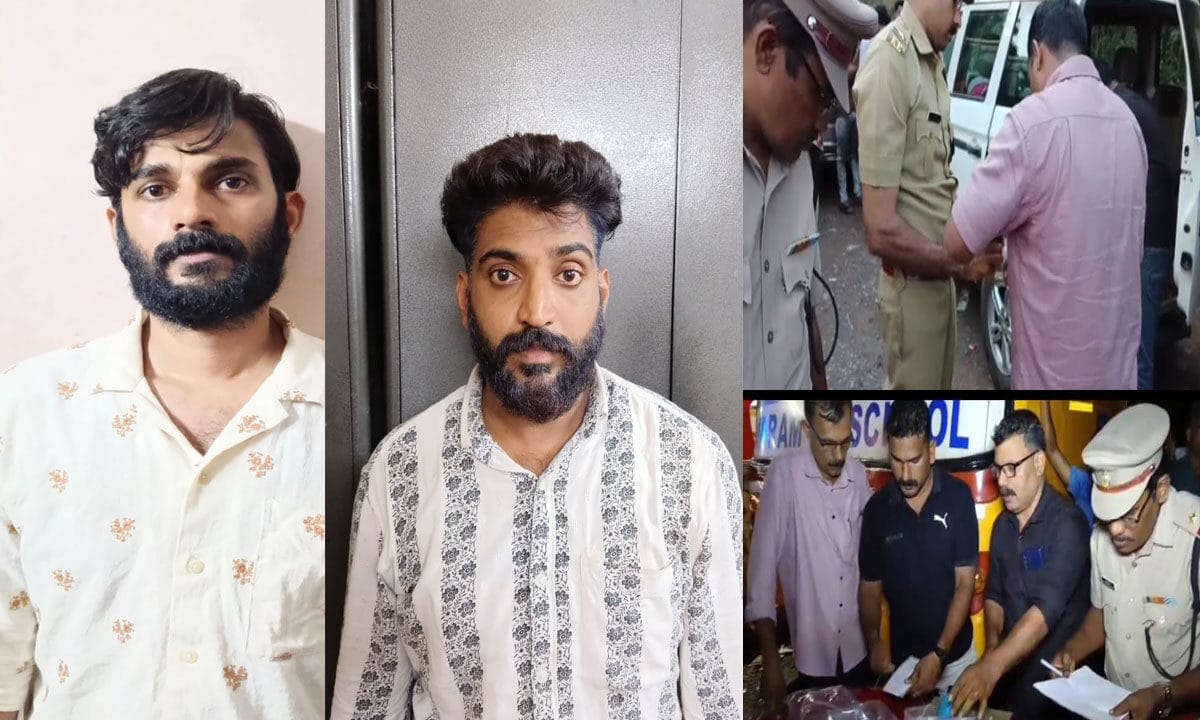 കണ്ണൂരിൽ മെത്താഫിറ്റാമിനുമായി രണ്ട് യുവാക്കൾ എക്സൈസ് പിടിയിൽ