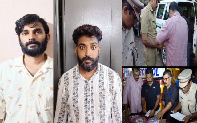 കണ്ണൂരിൽ മെത്താഫിറ്റാമിനുമായി രണ്ട് യുവാക്കൾ എക്സൈസ് പിടിയിൽ