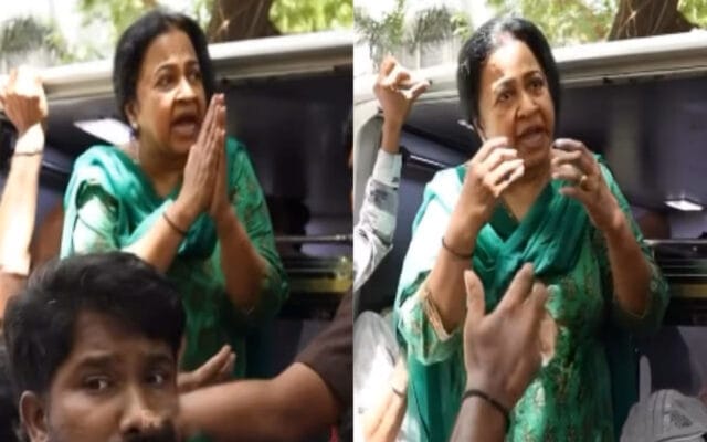 “നിങ്ങൾക്ക് ടിആർപി അല്ലേ വേണ്ടത്?”; ഭാഗ്യരാജിന്റെ ഭൗതികശരീരം ഇറക്കാൻ സമ്മതിക്കാതെ മാധ്യമങ്ങൾ, നിയന്ത്രണം വിട്ട് നടി രാധിക