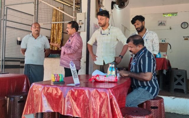 ഹെൽത്തി കേരള പ്രോഗ്രാം: പായം പഞ്ചായത്തിൽ ഭക്ഷ്യസുരക്ഷാ പരിശോധന നടത്തി