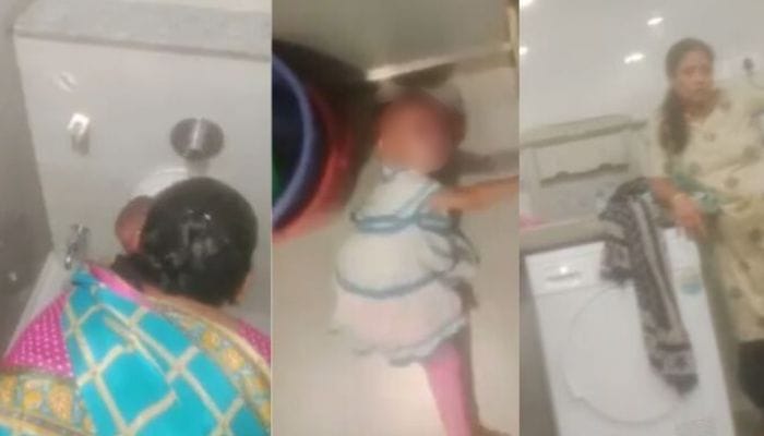 കുരുന്നുകളോട് ക്രൂരത: ഡേകെയറിൽ പിഞ്ചുകുഞ്ഞുങ്ങളെ വാഷിങ് മെഷീനിലിട്ടും ജെറ്റ് സ്പ്രേ അടിച്ചും പീഡിപ്പിച്ചു; 5 ആയമാർക്കെതിരെ കേസ്