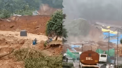 മണ്ണിടിച്ചിലിൽ  2 മരണം, 7 പേരെ കാണാനില്ല