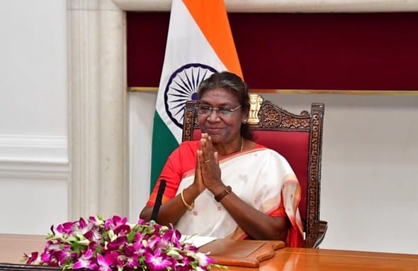 ഓണാശംസ നേർന്ന് രാഷ്ട്രപതി ദ്രൗപതി മുർമു