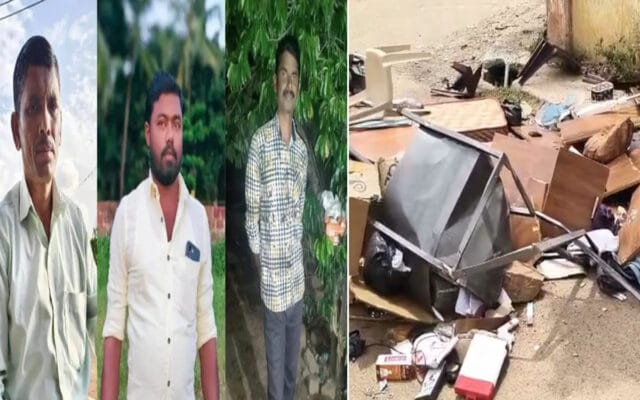 കർണാടകയിൽ വനംവകുപ്പിന്റെ വെടിവെപ്പിൽ 3 പേർ കൊല്ലപ്പെട്ടു; പ്രകോപിതരായി നാട്ടുകാർ, വനംവകുപ്പ് ഓഫീസ് തകർത്തു