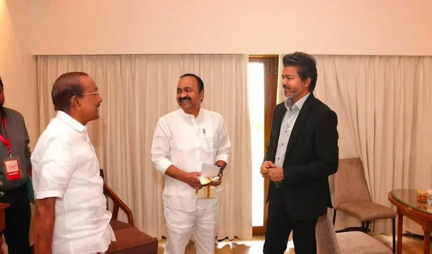 31-ാമത് സതേൺ സോണൽ കൗൺസിൽ യോഗം: തമിഴ്നാട് മുഖ്യമന്ത്രി വിജയ്യുമായി കൂടിക്കാഴ്ച നടത്തി വി.ഡി.സതീശൻ