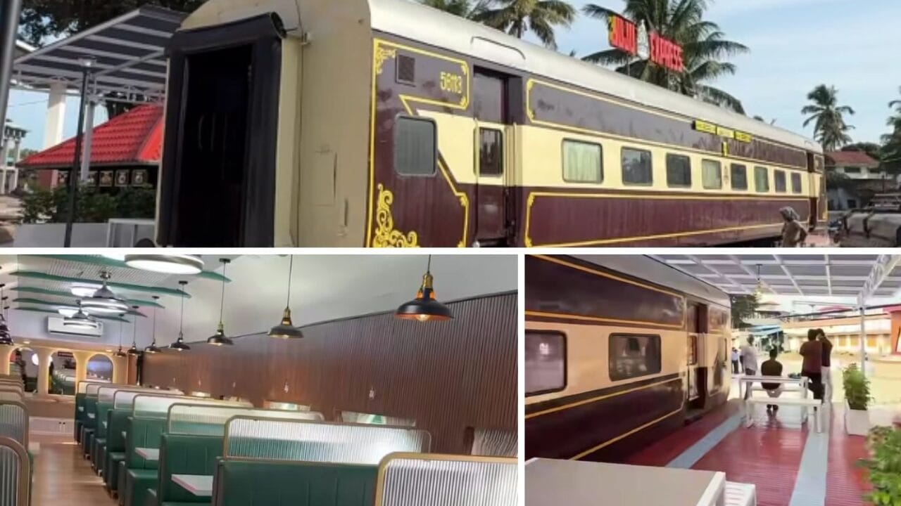 കേരളത്തിലെ ആദ്യ റെയിൽവേ കോച്ച് റെസ്റ്റോറന്റ് പയ്യന്നൂരിൽ ഇന്ന് തുറക്കും