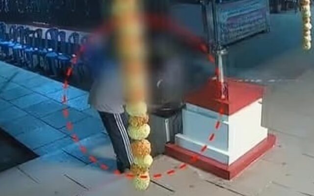 ഭണ്ഡാരം കുത്തിത്തുറക്കാനുള്ള ശ്രമം പരാജയപ്പെട്ടു; ക്ഷേത്രത്തിൽ നിന്ന് മൂന്ന് ചാക്ക് തേങ്ങയുമായി കടന്നുകളഞ്ഞ പതിനാലുകാരൻ പിടിയിൽ