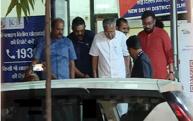 എട്ട് മണിക്കൂർ കസ്റ്റഡിക്ക് ശേഷം പിണറായി വിജയനെ ഡൽഹി പൊലീസ് വിട്ടയച്ചു; നടപടി വിചിത്രമെന്ന് വിമർശനം